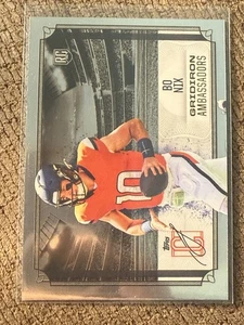 2024 Topps Signature Class Gridiron Ambassadors Bo Nix RC #GA-4 Rookie Broncos - Picture 1 of 2