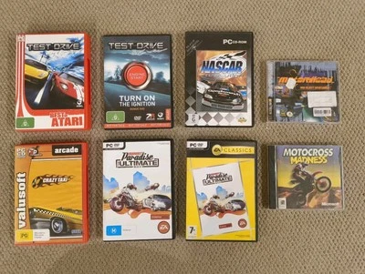 Motocross Madness, Test Drive Unlimited, Crazy Taxi, Motorhead, NASCAR, Burnout - Image 1 of 4