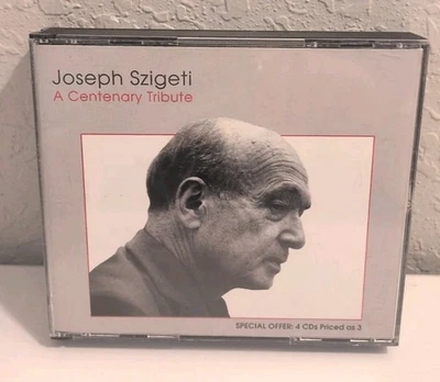 Joseph Szigeti: A Centenary Tribute CD By Szigeti B32 — 第 1/2 张图片