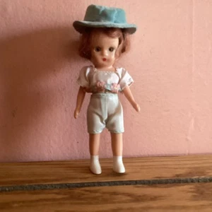 Vintage Hard Plastic Nancy Ann Storybook Doll. “Ring Bearer" # ?  Outfit Hat JT - Picture 1 of 18