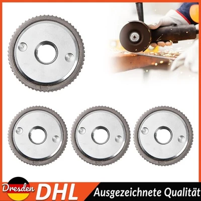 M14 Schnellspannmutter 4er Pack für Winkelschleifer Bosch Makita Dewalt Set - Bild 1 von 4