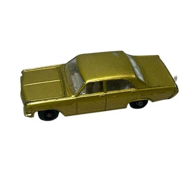 1960s VTG Lesney Matchbox Diecast 1-75 Gold Opel Diplomat Made In England No 36 - Image 1 of 4