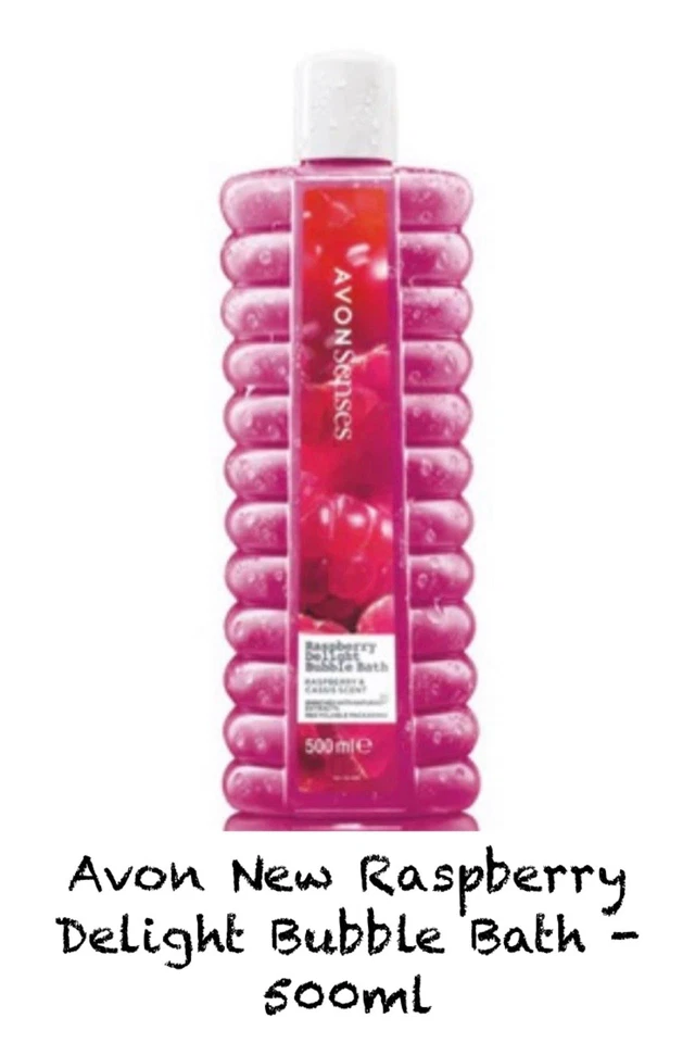 Avon New Raspberry Delight Bubble Bath - 500ml - Image 1 of 1