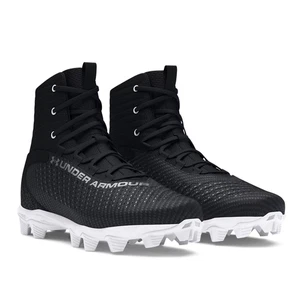 Under Armour Men's Highlight Fran RM 2.0 Football Cleats 10 Black White NWOB - Foto 1 di 11