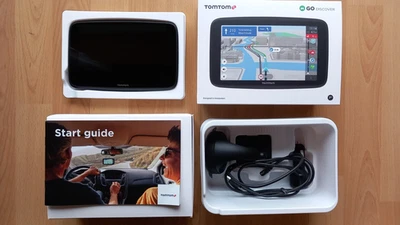 TomTom GO Discover EU 7 Zoll Multitouch PKW-Navigation - Schwarz  4YB70 - Bild 1 von 4