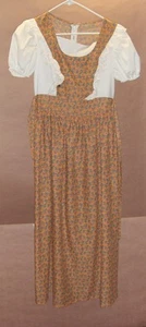 Vintage L Women Prairie Colonial Pioneer Dress Costume for 250th Reenactment - Picture 1 of 12
