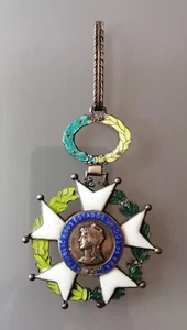 BRASILIEN Militär Orden Kreuz des Südens 79 grs Vintage Anhänger + Schlaufe - Bild 1 von 6