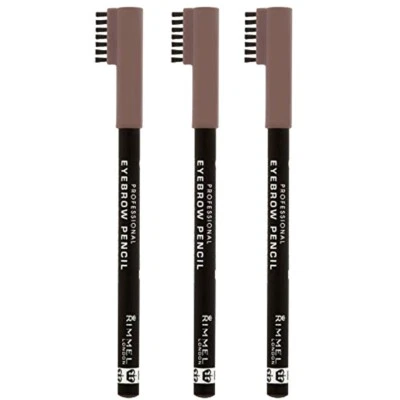(3 Pack) NEW Rimmel Professional Eyebrow Hazel 002 0.05 Ounces - Image 1 of 4