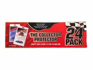 24 x Hot Wheels Protector Clam Case Mainline Long & Short Cards - Picture 1 of 5
