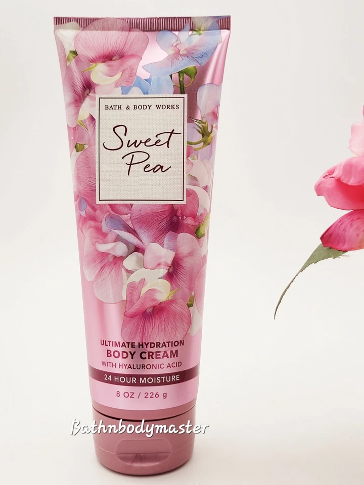 Bath and Body works   SWEET PEA Ultra Shea Body Cream Moisturizer 8 Fl oz  - Image 1 of 1