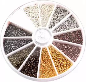 3000 PCS Crimp Beads Kit 1.5Mm+2.0Mm Copper Jewelry Making Beading Supplies for - Picture 1 of 5