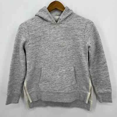 Sudadera con Capucha Madewell Para Mujer Talla XS Gris Bolsillo Abertura Pullover Mezcla Algodón Foto 1 de 4