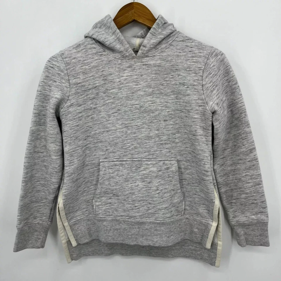 Madewell Hoodie Women's Size XS Gray Pocket Slit Pullover Cotton Blend - Image 1 of 4
