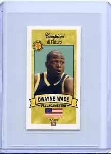 2003-2004 Dwayne Wade Campioni di Fururo GOLD Mini /500 Miami Heat - Picture 1 of 2