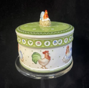 Villeroy & Boch Farmers Spring lata grande de porcelana - rareza - Imagen 1 de 7