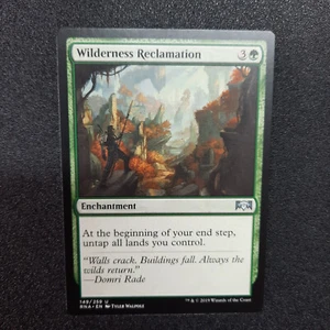 Mtg, Wilderness Reclamation, Ravnica Allegiance, Enchantement, English, NM - Picture 1 of 13