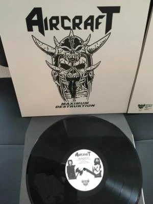 AIRCRAFT - Maximum Destruktion (LIM.200 BLACK V.*80's HEAVY METAL MALAYSIA*RIOT) - Bild 1 von 3