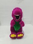 Vintage 1992 Dakin Barney The Dinosaur Smiling Purple 14 Long Plush 11 Sitting