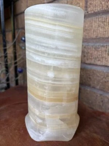Onyx Cylinder Lamp Shade 7 1/2” Tall - Picture 1 of 9