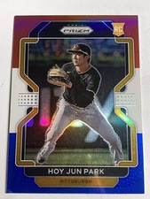 2022 Prizm Baseball Red White Blue Prizm RC Hoy Jun Park #3