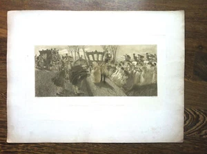 Acquaforte originale Il re sole G. Previati G. Gastaldi C. Chessa 1896 - E14939 - Picture 1 of 1