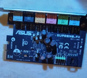 ASUS Supreme-FX Rev. 1.04G 7.1-channel PCIe Sound Striker Extreme - Picture 1 of 2