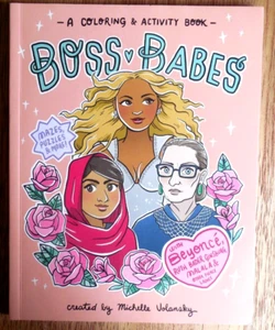 NEW Workman "BOSS BABES" Coloring Activity Book for Women by Michelle Volansky - Imagen 1 de 7