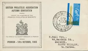 GB EVENTO ESPECIAL MATASELLOS 1965 BPA (ASOCIACIÓN FILATÉLICA BRITÁNICA) CONVENCIÓN - Imagen 1 de 2