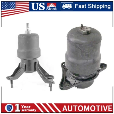 Motor Engine Mount 2x for 1992-1996 TOYOTA CAMRY L4 2.2L Auto -Anchor PZ - Imagem 1 de 4