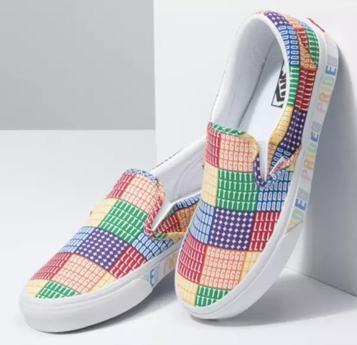 Sneaker slip on uomo Vans X Pride unisex nuove taglia 11 5 donna taglia 13