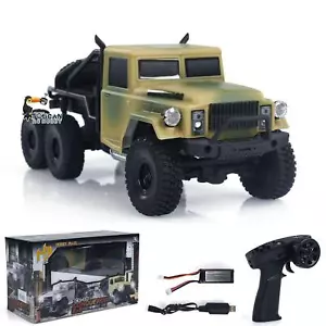 Hobby Plus 1/18 6x6 RC Rock Crawler Auto 6WD Veicolo Fuoristrada Elettrico Assemblato - Foto 1 di 12