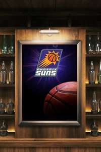 Phoenix Suns NBA Basketball Home Decor Wall Art Print Poster/Canvas - Picture 1 of 3