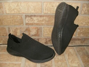 New 52549 Skechers Black Elite Flex Wasick SlipOn Shoe 10.5 Wide or 13 M MSRP$80 - Picture 1 of 5
