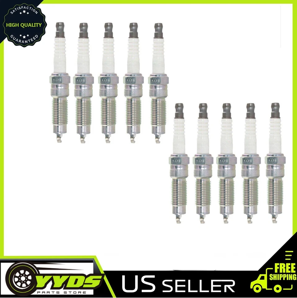10 个白金火花塞适用于 2012 - 2013 年福特 F650 V10-6.8L — 第 1/3 张图片