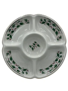 Plato para servir dividido de 5 partes Holly Holiday by Royal Limited - Imagen 1 de 2