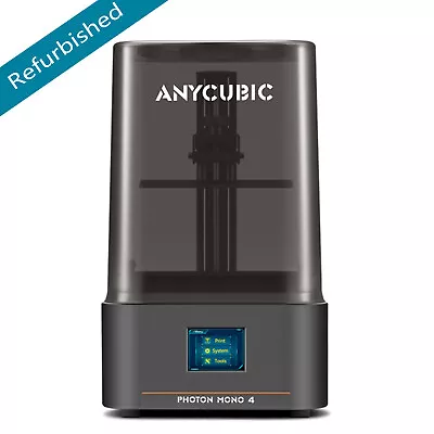 70% Refurbished ANYCUBIC Photon Mono 4 Resin 3D Printer 70% New - Image 1 of 4