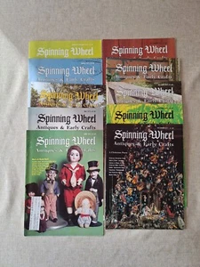 Lot 10 Vintage The Spinning Wheel Magazine Antiques Early Crafts 1977 Full Year - Picture 1 of 6