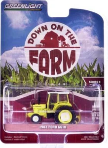 1983 Ford 6610 Tractor High-Vis Yellow Down on the Farm Series 9 1/64 Diecast by - Picture 1 of 2