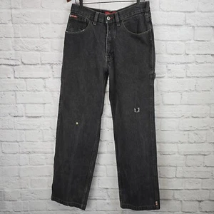 Vintage Ecko Unltd Mens Distressed Baggy Carpenter Jeans 30x33 Y2K Hip Hop Denim - Imagen 1 de 19