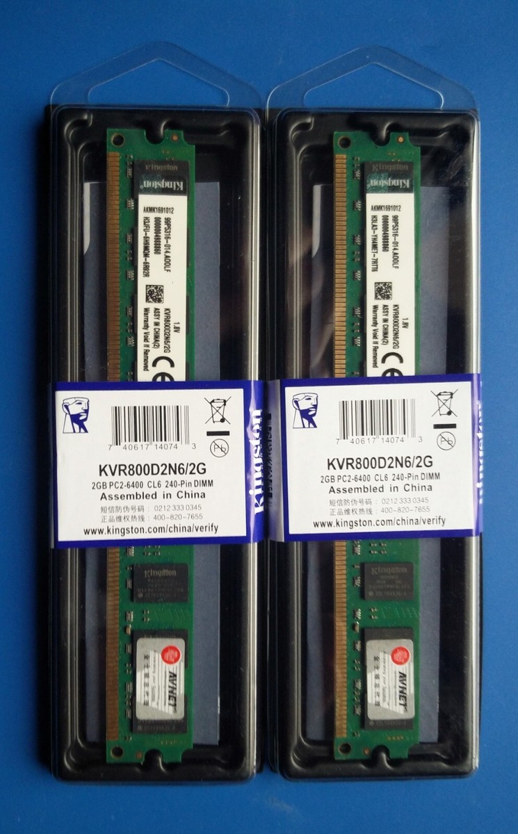 GLOBAL MEMORY Kit Di Memoria RAM 8 GB (2 X 4 GB) DDR2 800 MHz PC2 - Foto 5