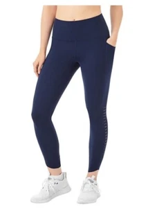 Damen Everyday Perforierte Legging mit Seitentaschen X-Large, Blue Cove - Bild 1 von 4