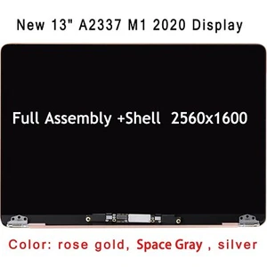 13" for MacBook Air M1 A2337 2020 EMC 3598 MGN73 MGNA3 MGNE3 LCD Screen Panel - Picture 1 of 10
