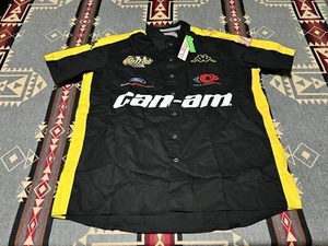 Kappa NWT Mens 2XL Can-Am Motorcycle Racing Snap Shirt #32 Dibenedetto auto T92 - Picture 1 of 9