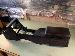 82-92 OEM Chevy Camaro Center Console Shifter Bezel with RARE clock option BLACK - Picture 1 of 10