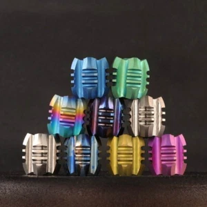 EDC Cuchillo de Titanio Cordón Cuentas Paracord Collar Colgante Pulsera Hacer Cuentas - Imagen 1 de 21