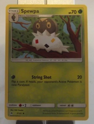 101PK007 - Spewpa - 7/131 - Forbidden Light - Uncommon  - Image 1 of 2