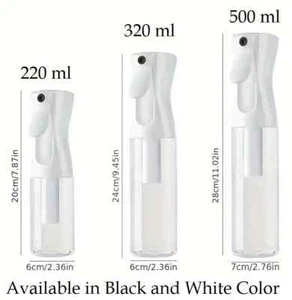 Continuous Mist Hair Spray Bottle Barber Water Sprayer Salon Plant Mister - Picture 1 of 1