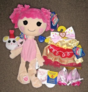 Build a Bear Lalaloopsy Crumbs Sugar Cookie 19" UNSTUFFED Doll Sound Outfit 2015 - Picture 1 of 9