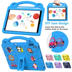 Kids Cartoon EVA Foam Stand Handle Case For iPad Air 5 4 3 2 1 10.9" 10.5" 9.7" - Picture 1 of 66