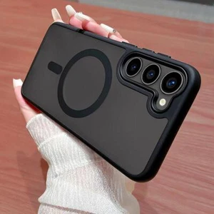 Nueva funda de teléfono de negocios translúcida mate de lujo para Galaxy S25 S24 Ultr - Imagen 1 de 28